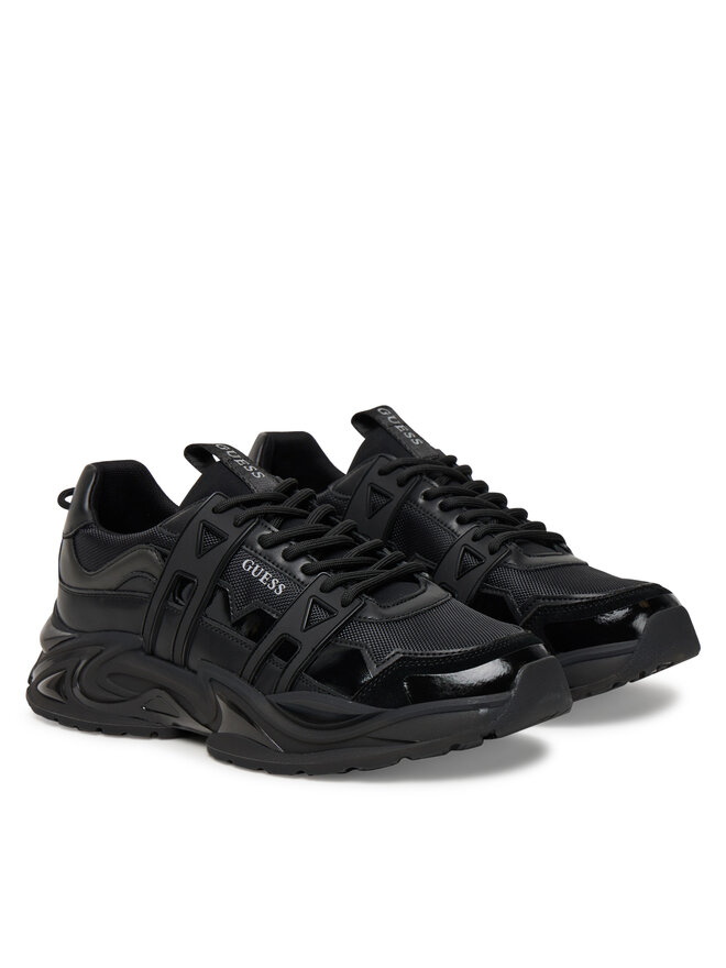 Guess Sneakers Guess FMFUNO ELL12 Schwarz