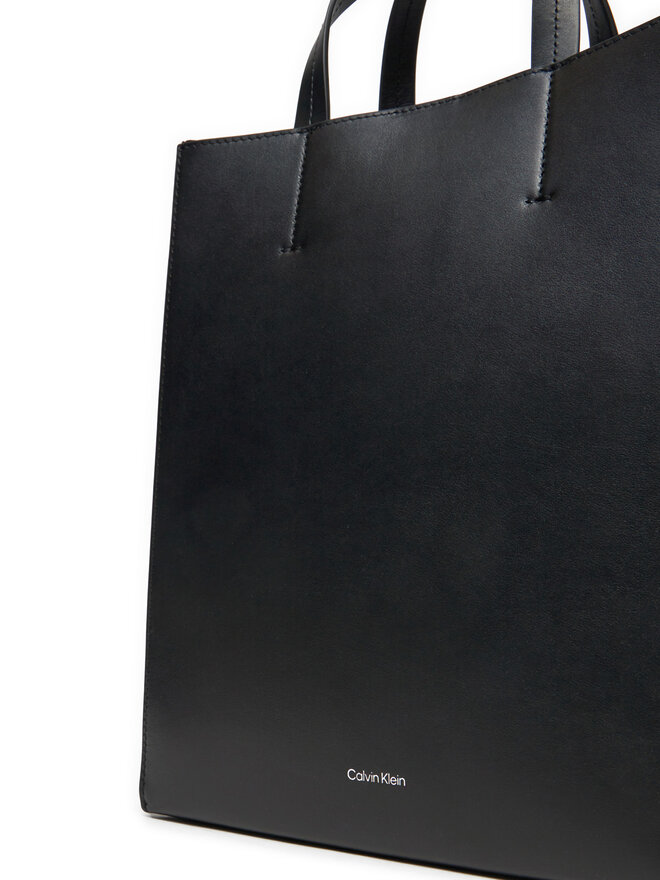 Calvin Klein Handtasche Calvin Klein Line Lthr Mini Tote 32 LV04F3002G Schwarz