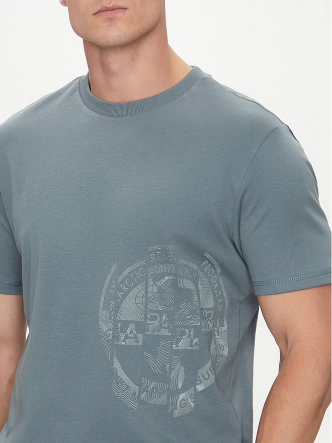 Napapijri Napapijri T-shirt S-Vanni NP0A4IEA Plava Regular Fit