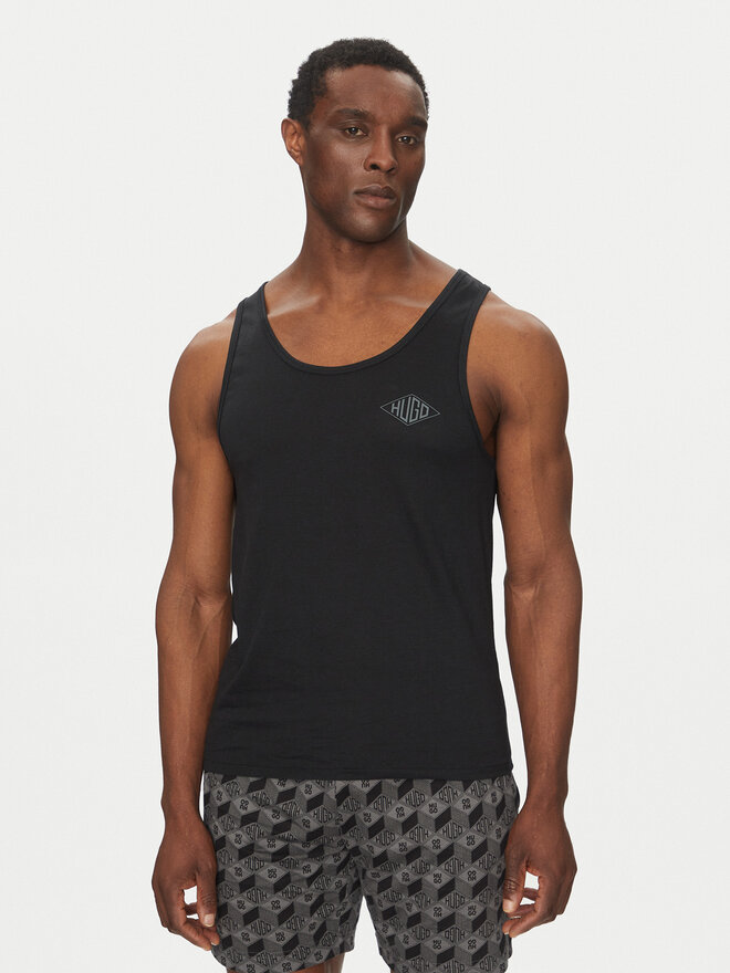 HUGO HUGO Tank top Jo 50540080 Μαύρο Regular Fit
