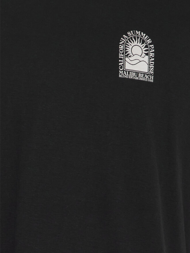 Blend Blend Camiseta 20716481 Negro Regular Fit