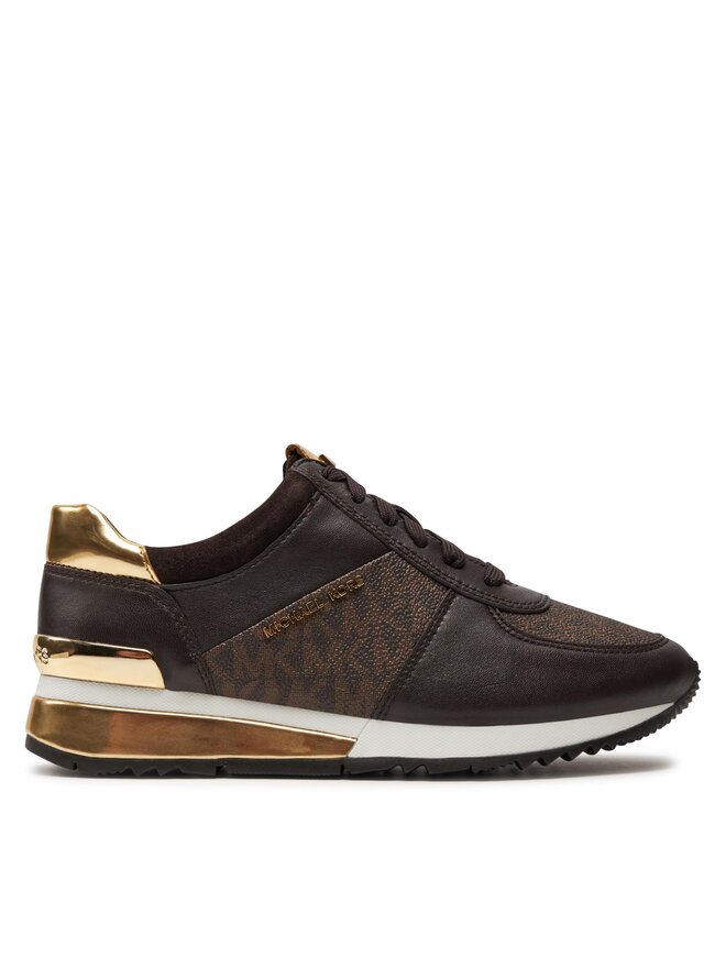 MICHAEL Michael Kors Tenisice MICHAEL Michael Kors Allie Wrap Trainer 43R6ALFP2B Smeđa