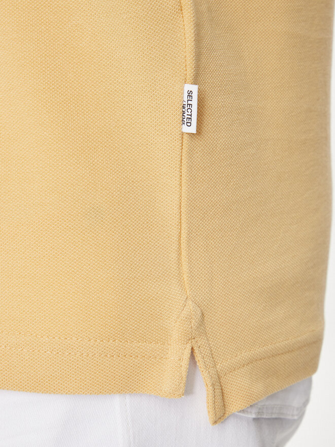 Selected Homme Selected Homme Poloshirt 16087840 Beige Regular Fit