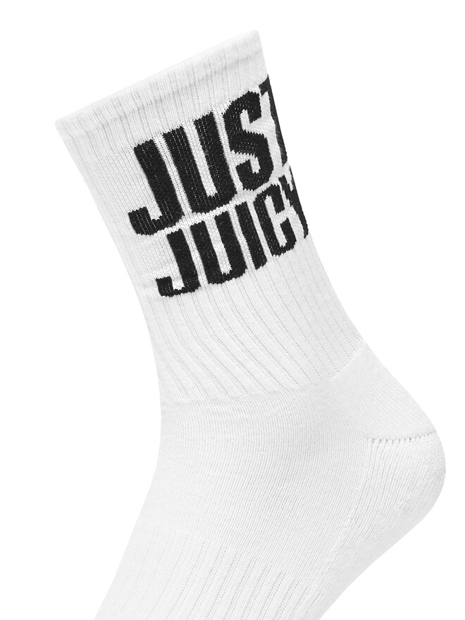 Juicy Couture Sada 3 párů dámských vysokých ponožek Juicy Couture Just Juicy JCAXS225706 Barevná