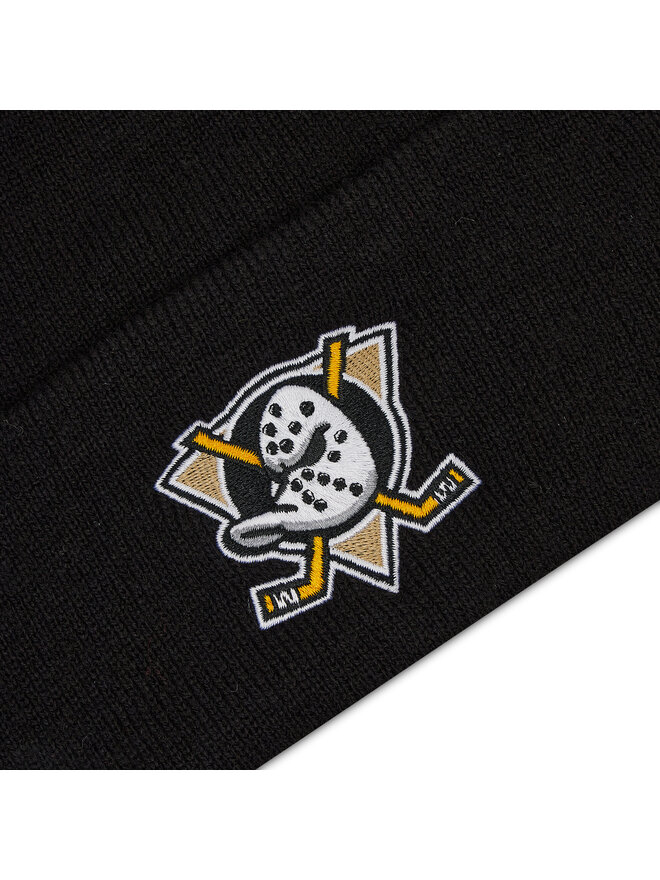 47 Brand Czapka 47 Brand Nhl Anahein Ducks Haymaker '47 Cuff Knit H-HYMKR25ACE-BKC Czarny