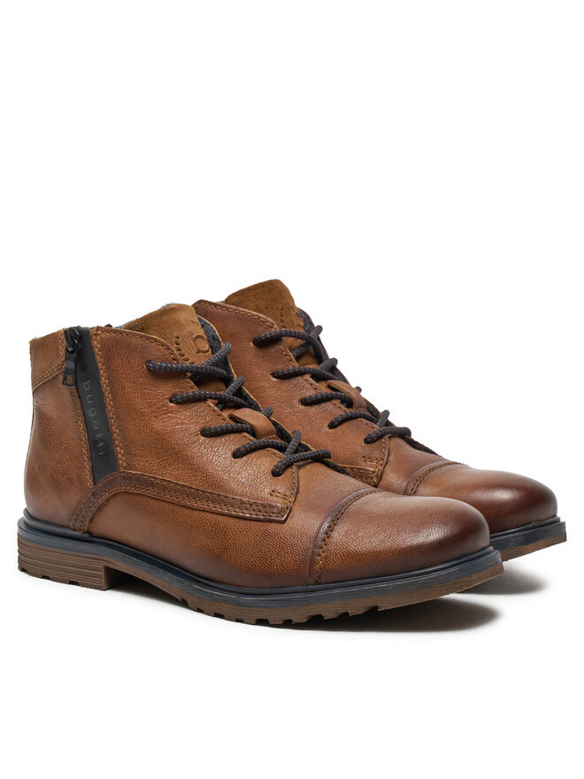 Bugatti Schnürschuhe Bugatti 321A0U3L3500 Braun