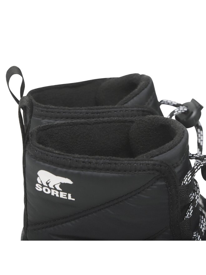Sorel Sněhule Sorel Youth Whitney II Short Lace Up NC3903-010 Černá