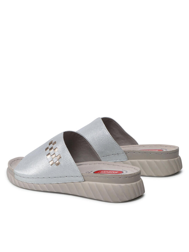 Go Soft Pantoletten Go Soft EST-2299-02 Silberfarben