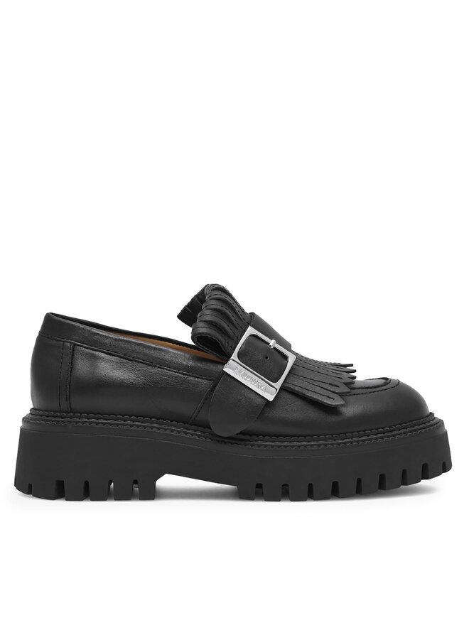 Badura Loafersy Badura DEBORAH-24SS200 Czarny
