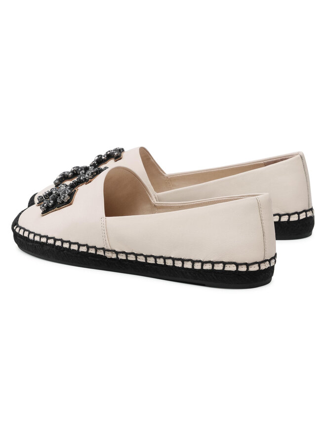 Espadrilles Tory Burch Ines Embellished Espadrille 84239 Beige chaussures