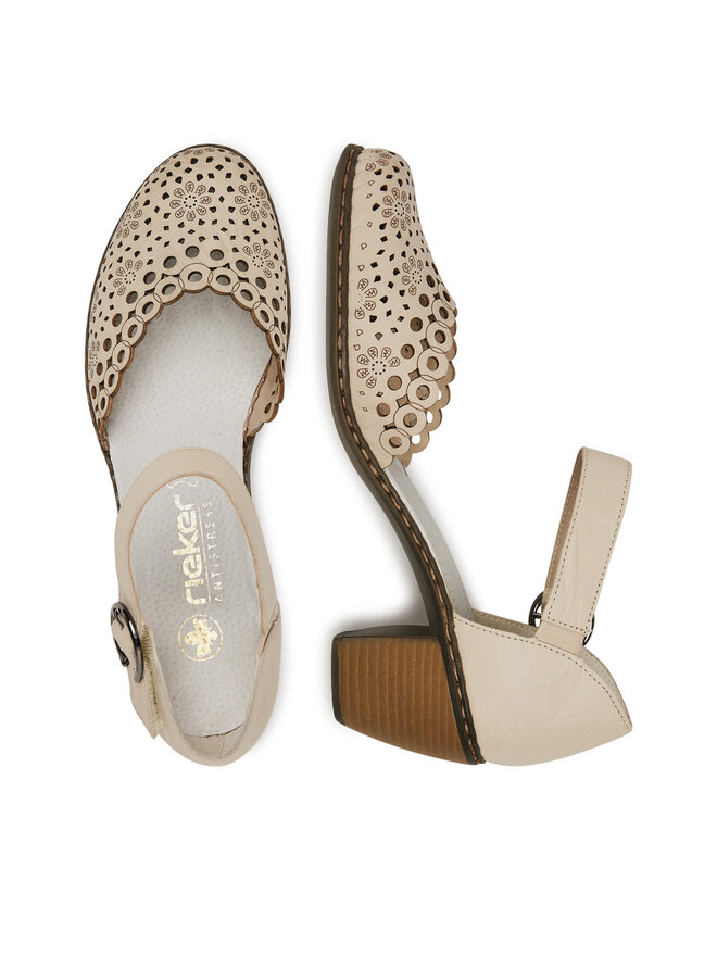 Rieker Pantofi Rieker 40902-60 Bej