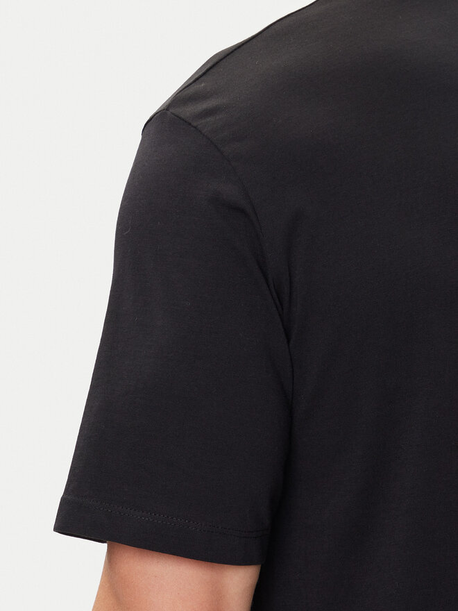 Jack&Jones Jack&Jones 3 db póló Corp Logo 12191762 Fekete Slim Fit
