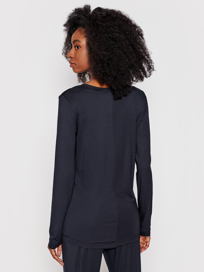 Hanro Hanro Camiseta de pijama Yoga 7996 Negro
