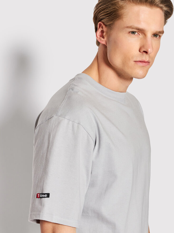 Henderson Henderson T-Shirt T-Line 19407 Grau Regular Fit