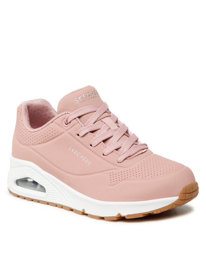 Skechers Sneakersy Skechers Uno Stand On Air 73690/BLSH Růžová