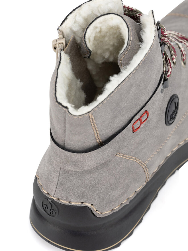 Rieker Schnürschuhe Rieker 51544-64 Grau
