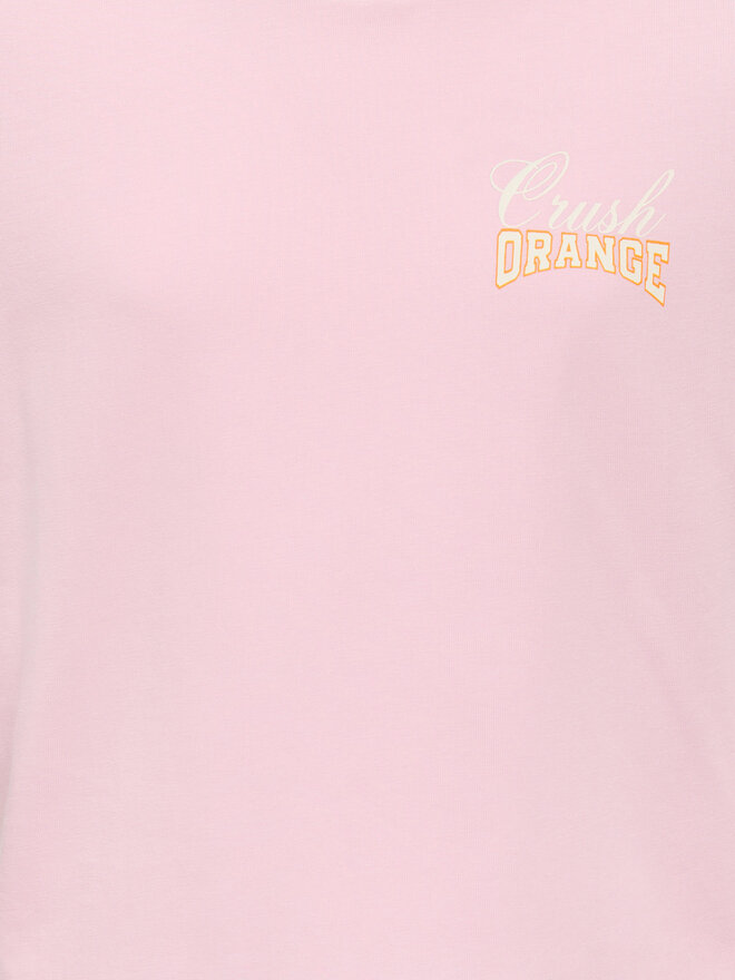 Kids ONLY Kids ONLY T-Shirt Annbel 15354276 Ροζ Cropped Fit