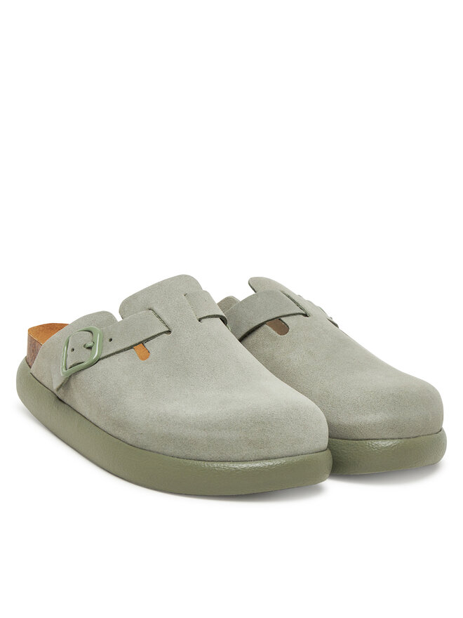 Scholl Pantoletten Scholl Fea Chunky F32257 Grün