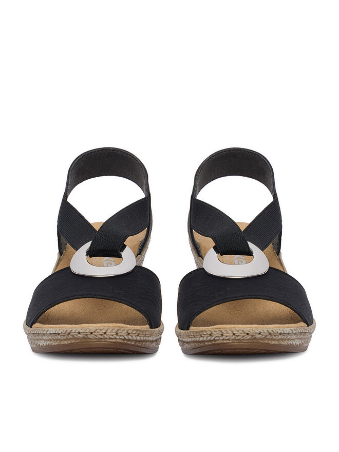 Rieker Sandalen Rieker CEO-624H6-00 Schwarz