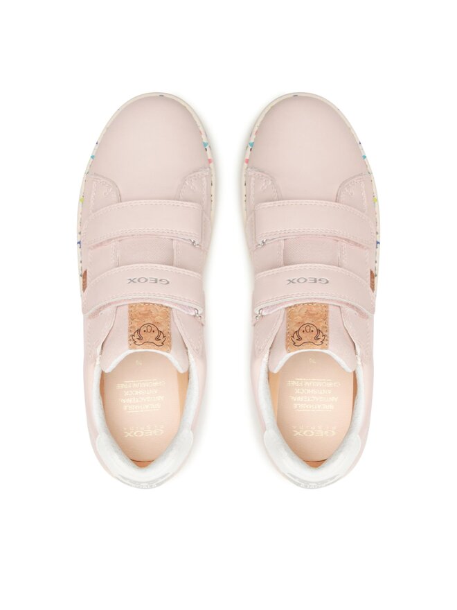 Geox Kathe Girl H Sneakers Für Mädchen | Disney Prinzessin Design | Atmungsaktiv & Bequem