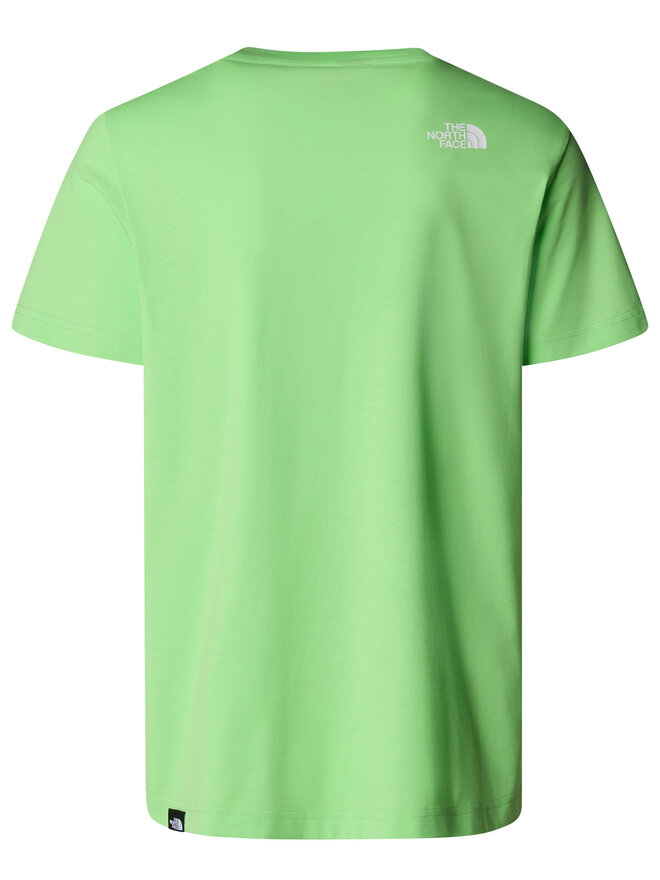 The North Face The North Face Camiseta SS Simple Dome NF0A87NG Verde Regular Fit