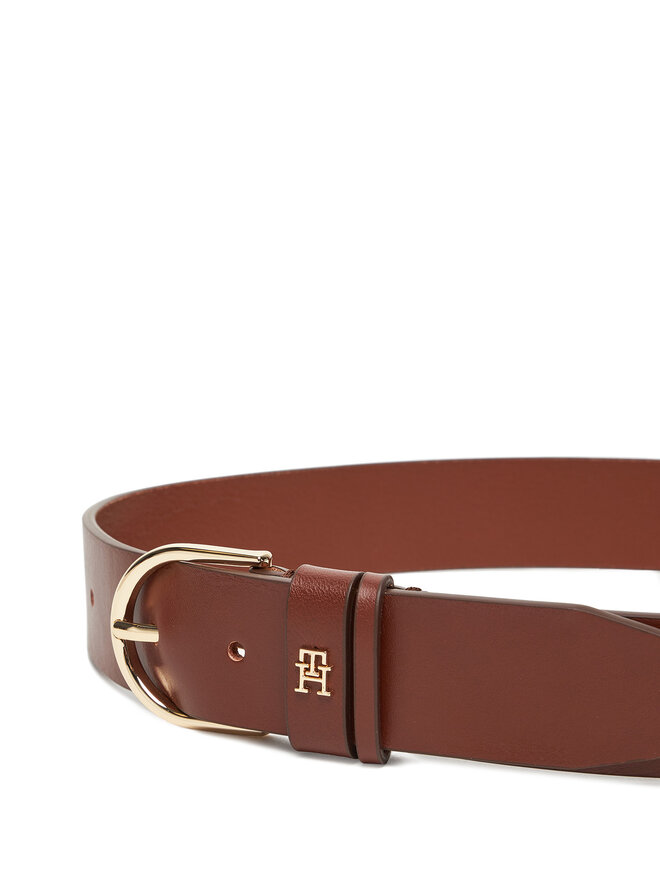 Tommy Hilfiger Ženski pas Tommy Hilfiger Essential Effortless 3.5 AW0AW17757 Rjava