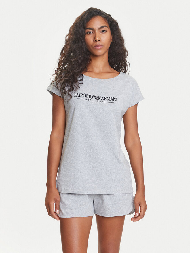 Emporio Armani Underwear Emporio Armani Underwear Πιτζάμα EW000495 AF10881 O8002 Γκρι Regular Fit