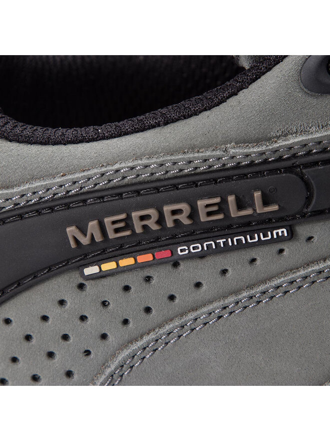 Trekkingi Merrell Chameleon II Leather J80553 Szary eobuwie .pl