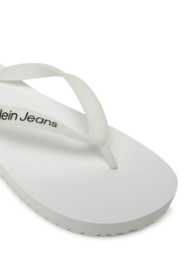 Calvin Klein Jeans Chancletas Calvin Klein Jeans Beach Sandal Transparent Tpu YW0YW01829 Blanco