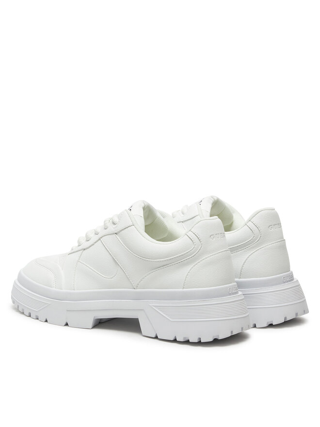 Guess Сникърси Guess Palermo Low FMFPLO ELE13 Бял