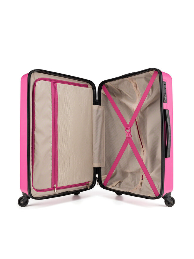 Juicy Couture Valiză medie Juicy Couture AEJXT4125TAB416-M Roz