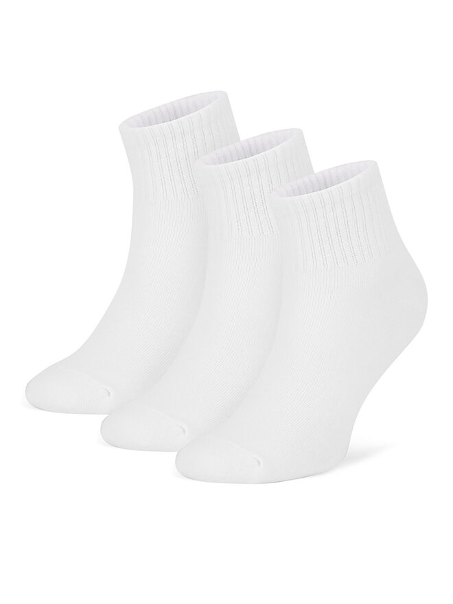 Sprandi Sada 3 párů nízkých ponožek unisex Sprandi 0UB-004-AW24 (3-PACK) Bílá