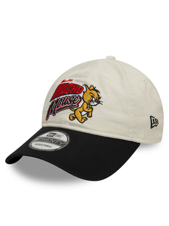 New Era Czapka z daszkiem New Era Tom & Jerry 9TWENTY 60595266 Beżowy