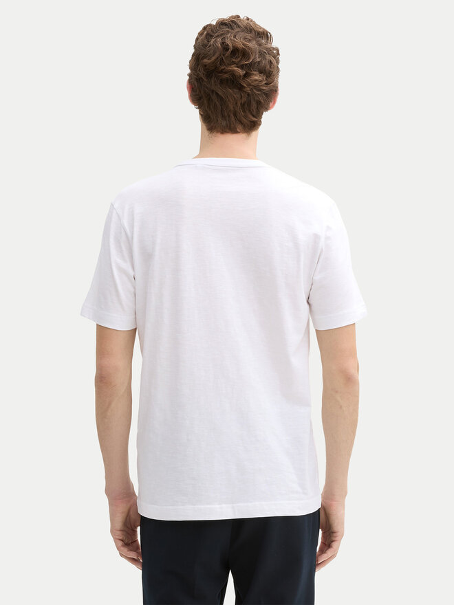 Tom Tailor Tom Tailor Camiseta 1045627 Blanco Regular Fit