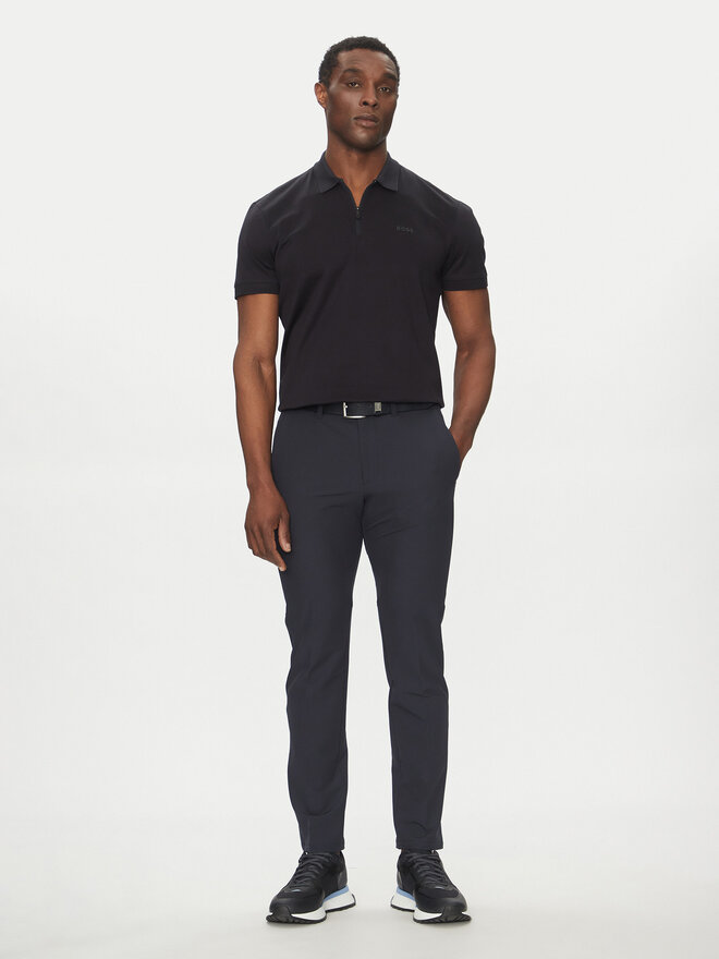 BOSS BOSS Poloshirt Philix Pima 50538177 Dunkelblau Regular Fit
