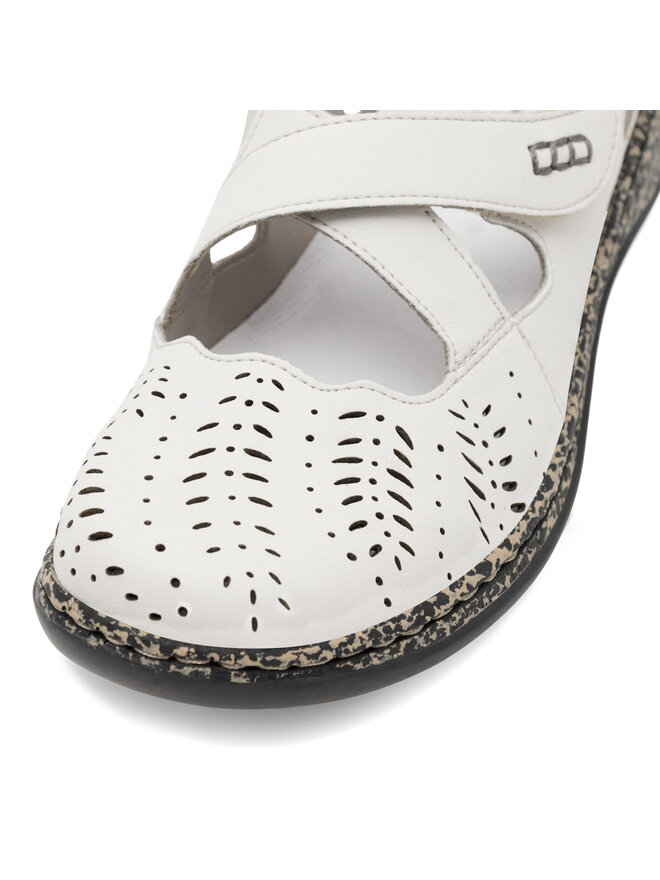 Rieker Halbschuhe Rieker 46375-60 Weiß