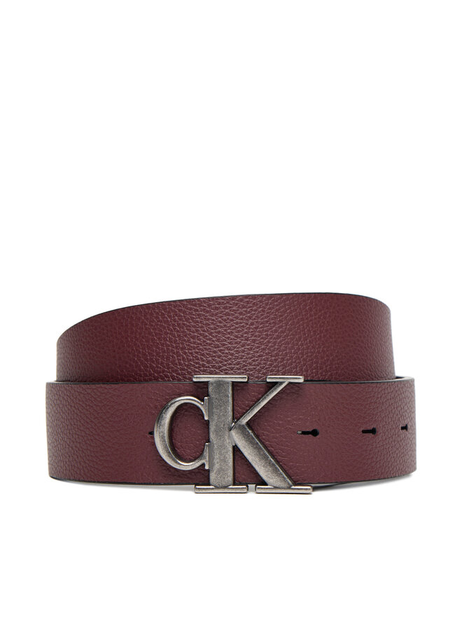 Calvin Klein Férfi öv Calvin Klein Monogram Buckle 35Mm Adj/Rev LV04D7017G Fekete