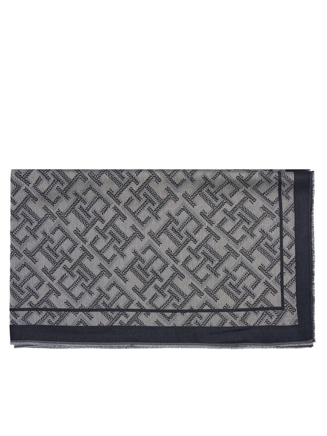 Tommy Hilfiger Schal Tommy Hilfiger Th Monologo AW0AW19115 Dunkelblau