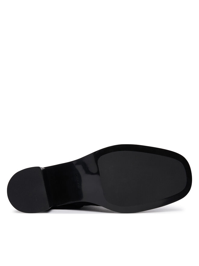 Calvin Klein Stiefeletten Calvin Klein Block Heel Ank Boot Suede HW0HW03221 Schwarz