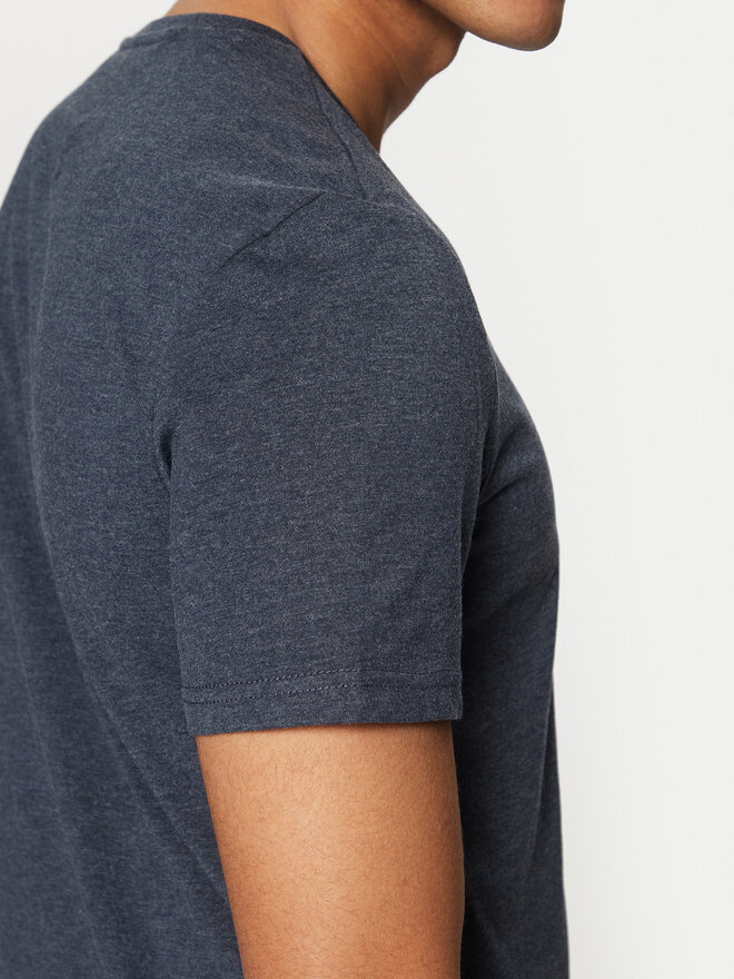 Tommy Jeans Tommy Jeans T-Shirt Jaspe DM0DM20364 Dunkelblau Slim Fit
