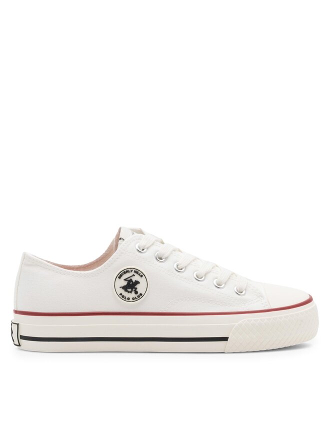 Beverly Hills Polo Club Sneakers aus Stoff Beverly Hills Polo Club WP40-OG-31-1 Weiß
