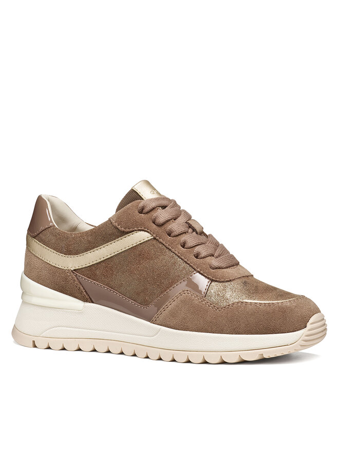 Geox Sneakers Geox D Desya D6500A 0QM22 C6002 Hellbraun