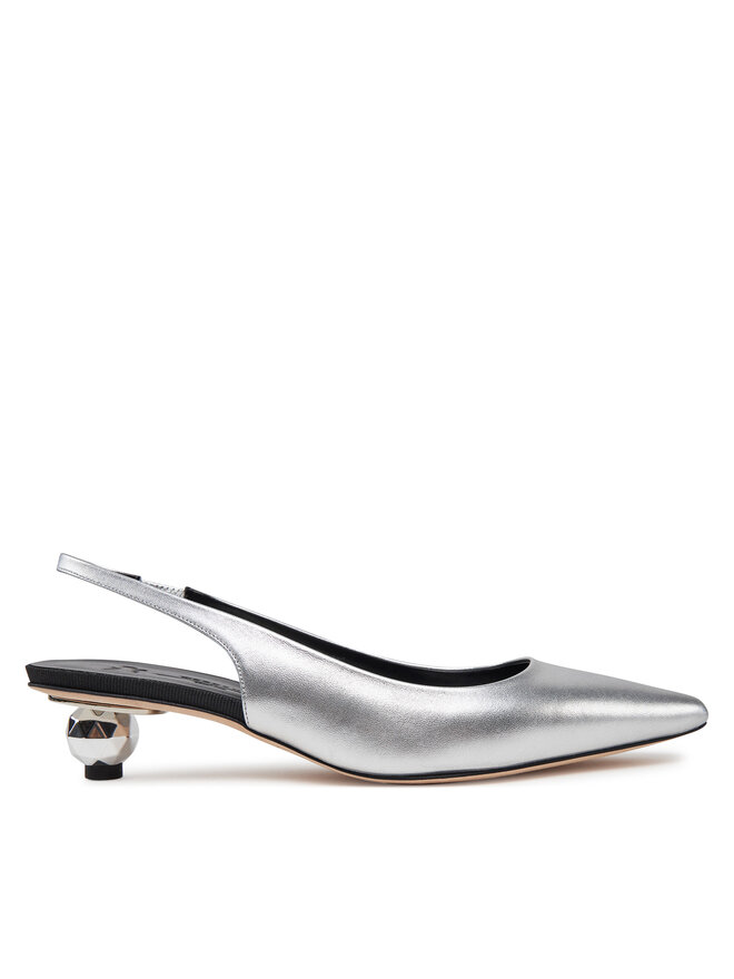 Weekend Max Mara Szandál Weekend Max Mara Gallico 2515521034600 Ezüst