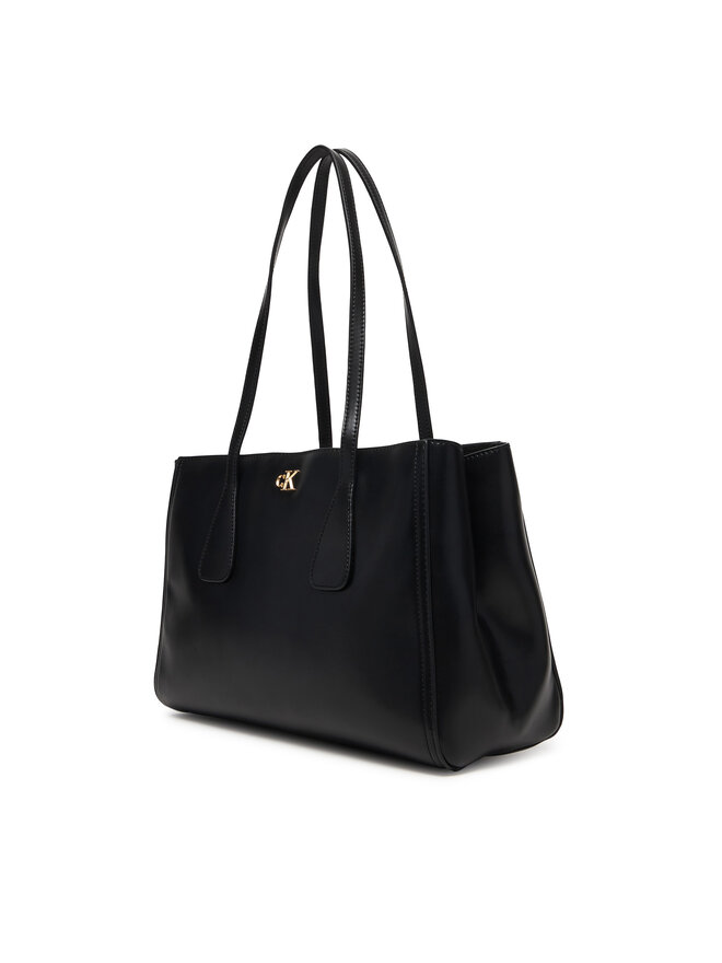Calvin Klein Handtasche Calvin Klein Ck Medium Work Tote LV04F3442G Schwarz