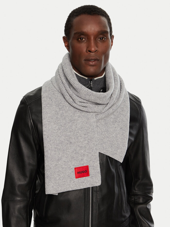 HUGO Schal Hugo Saffa 50502605 Grau