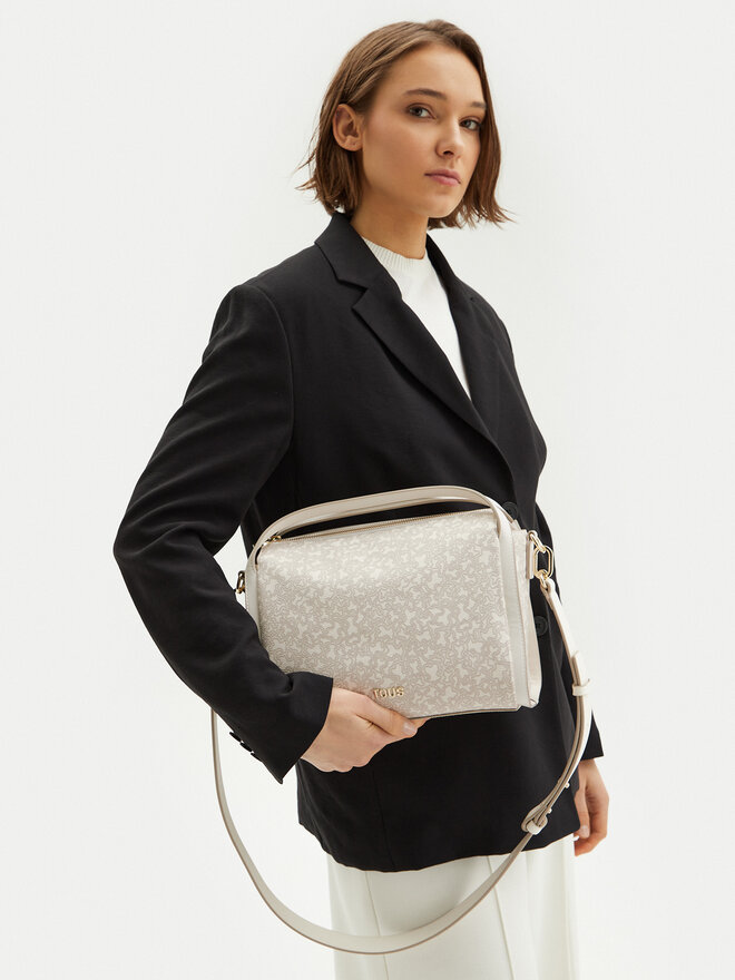 TOUS Handtasche TOUS City Kaos Mini Lines 2002183801 Beige