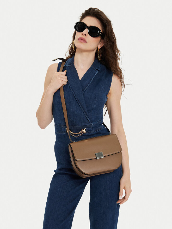 KARL LAGERFELD Ročna torba KARL LAGERFELD 245W3056 Rjava
