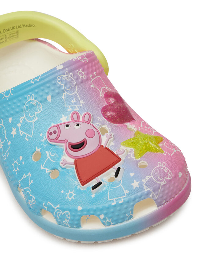 Crocs Klapki Crocs Classic Peppa Pig Clog T 210476 Biały