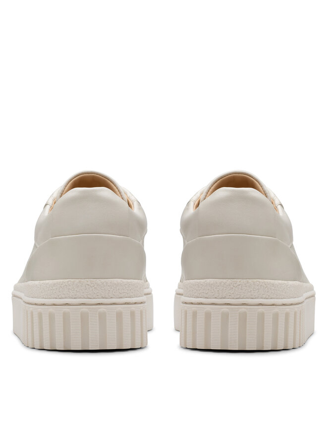 Clarks Sneakersy Clarks Mayhill Bay 26181207 Bílá