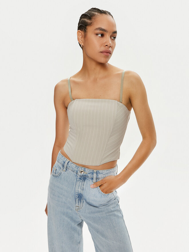 Patrizia Pepe Patrizia Pepe Marškinėliai 8C0729 A457-FE81 Pilka Slim Fit